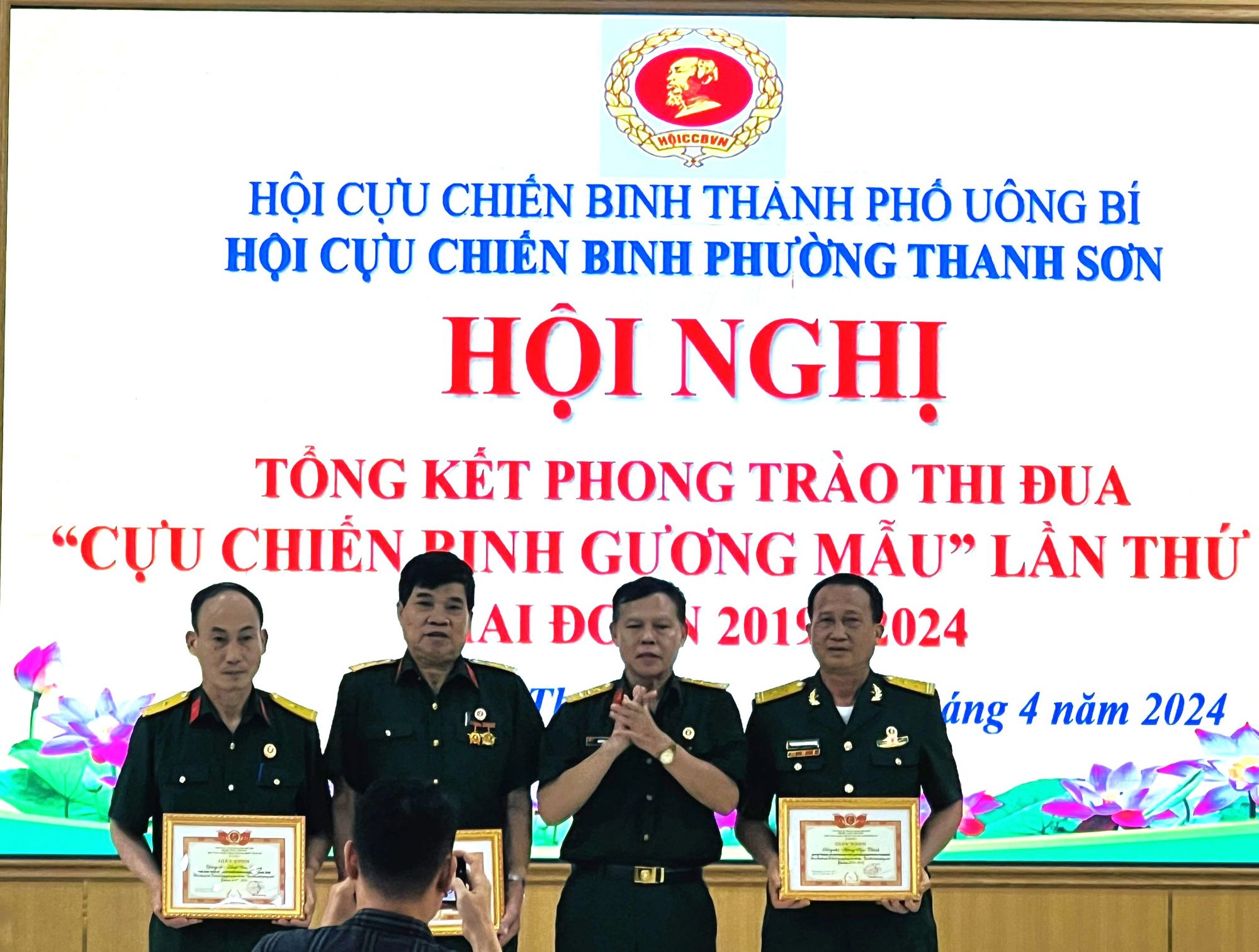 Hội CCB phường Thanh Sơn (Quảng Ninh): Tổng kết phong trào thi đua “CCB gương mẫu” giai đoạn 2019-2024